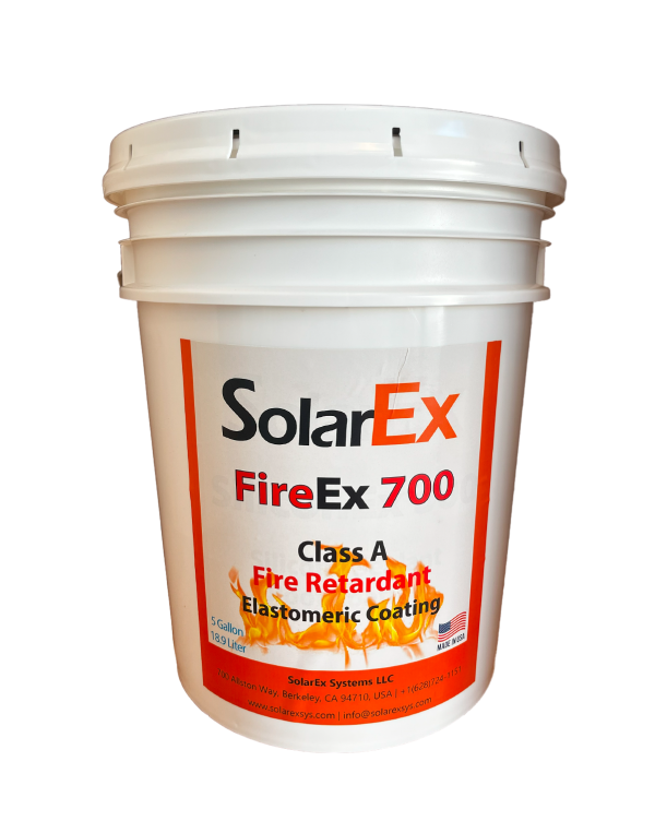 Fire Retardant Coating/highly reflective - Paint In Bulk - Class A Rated - FirEx 700 - 55 gal Drum - Image 6