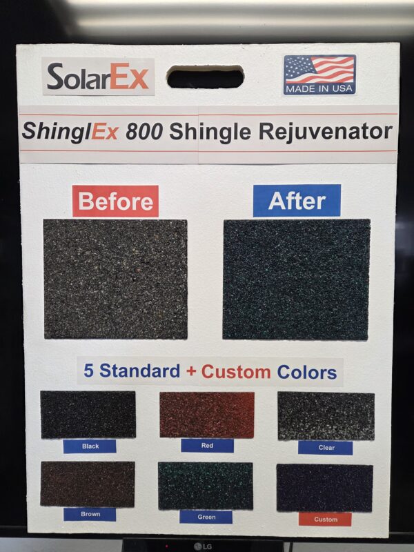Shingle Sealer / Rejuvenator in Bulk- 55 gal Drum - ShinglEx 800 - Free Shipping in United States - Just $0.30-$0.60 / sq. ft. - Image 3