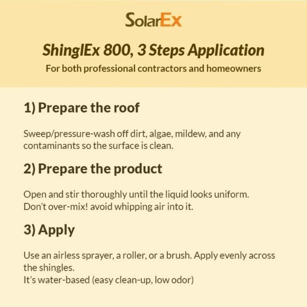 BULK ONLY: Acrylic (Not Oil-Based) Asphalt Shingle Roof Sealer & Rejuvenator Professional Grade – 265 Gal Tote, Available in Multiple Colors | ShinglEx 800 - Image 7