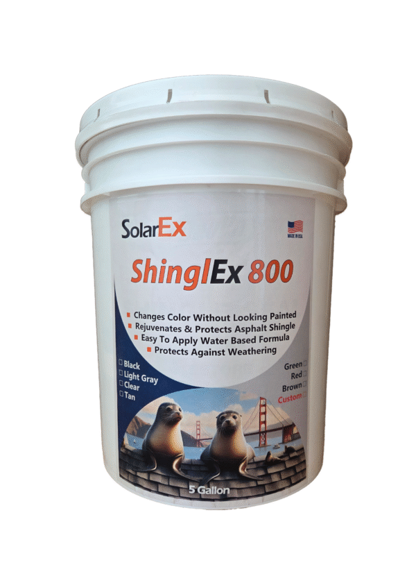 Shingle Sealer / Rejuvenator in Bulk- 55 gal Drum - ShinglEx 800 - Free Shipping in United States - Just $0.30-$0.60 / sq. ft. - Image 6