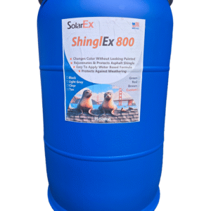 Shingle Sealer / Rejuvenator in Bulk- 55 gal Drum - ShinglEx 800 - Free Shipping in United States