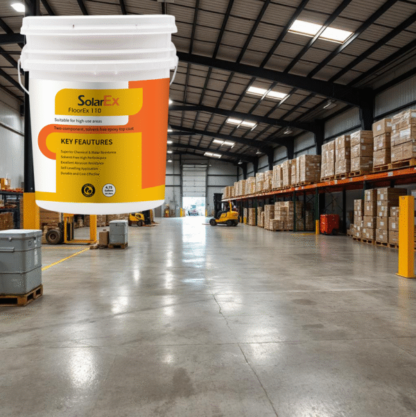 Epoxy Floor Paint In Bulk - FloorEx 110 - Heavy Duty 2-Part Epoxy Coating - Whole Pallet 36 x 18 Liters Kit (4.75 Gal) - Image 4