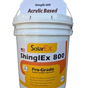 Acrylic Asphalt Shingle Sealer & Rejuvenator – 5 Gal Pail