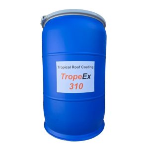 TropEx 310 Acrylic Roof Coating for Tropical Hot Climates 55 Gal Drum