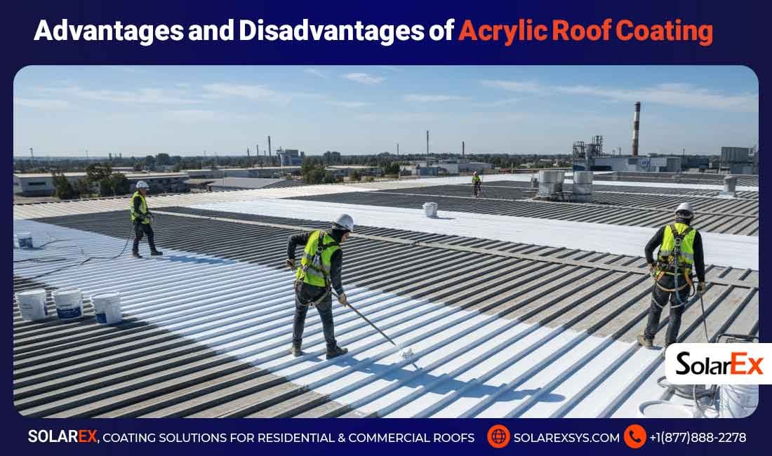 Advantages and Disadvantages of Acrylic Roof Coating