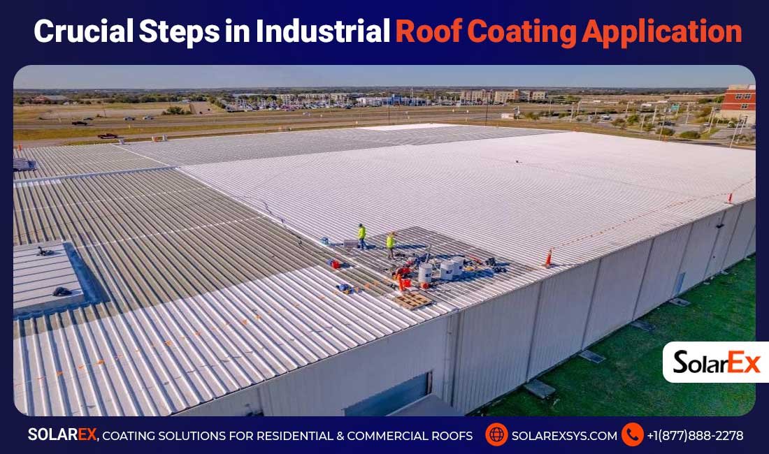 Crucial Steps in Industrial Roof Coating Application