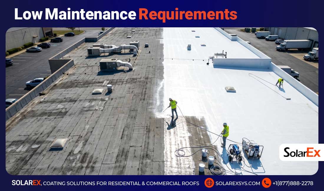 Low Maintenance Requirements