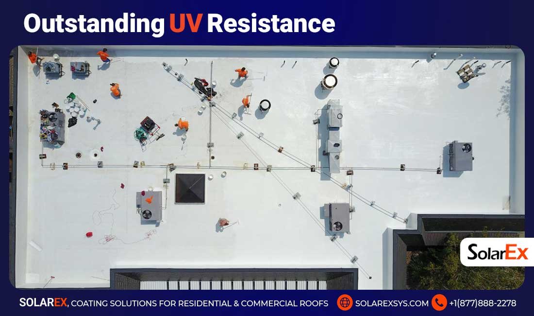 Outstanding UV Resistance