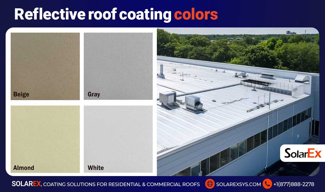 Reflective Roof Coating Colors