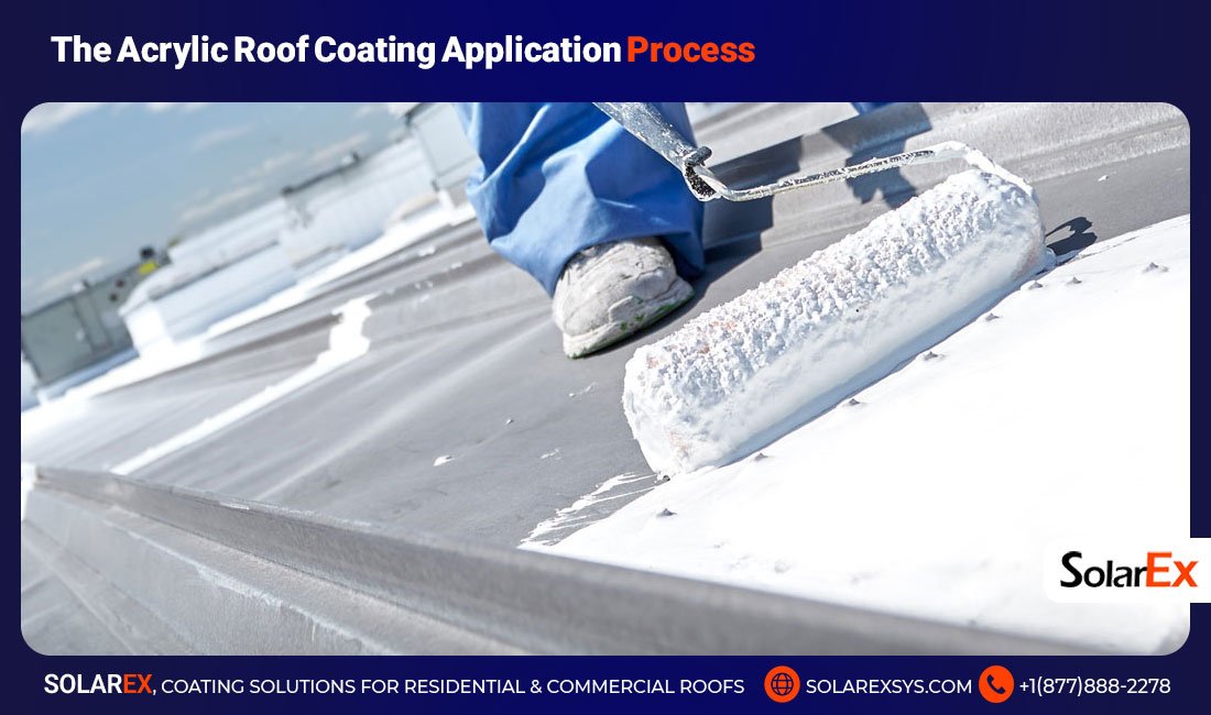 The Acrylic Roof Coating Application Process