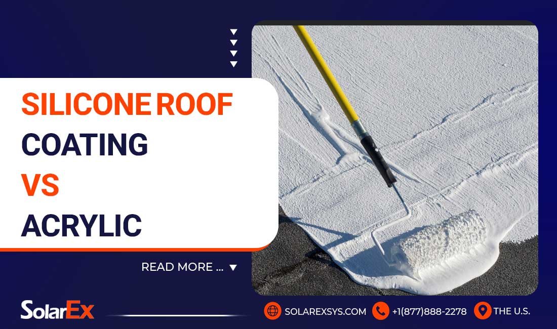 silicone roof coating vs acrylic | Pros and Cons of silicone roof coating & acrylic roof coating + important tips