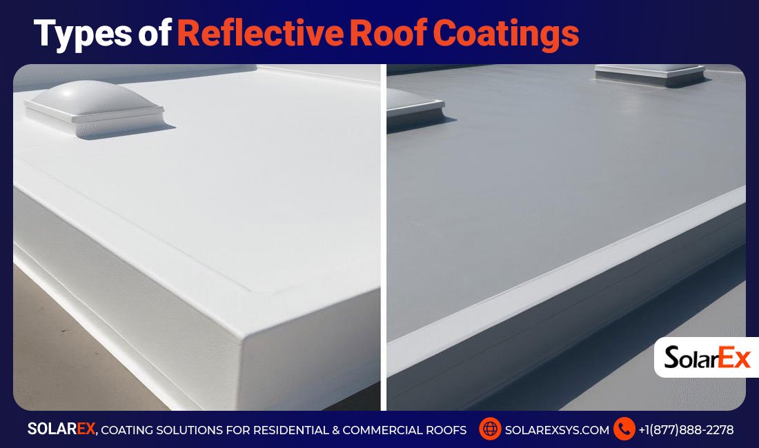 Types of Reflective Roof Coatings