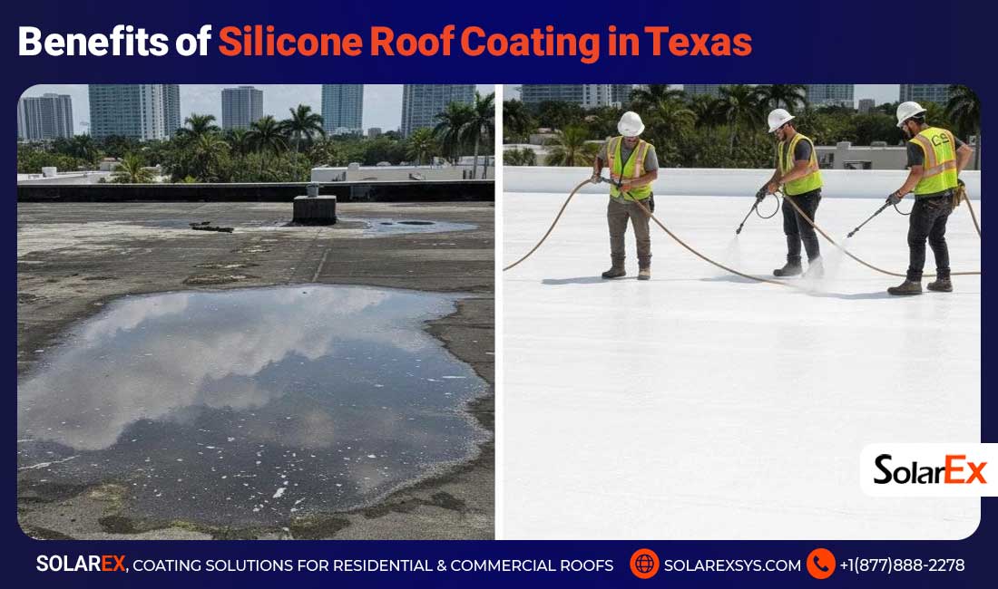 Benefits of Silicone Roof Coating in Texas