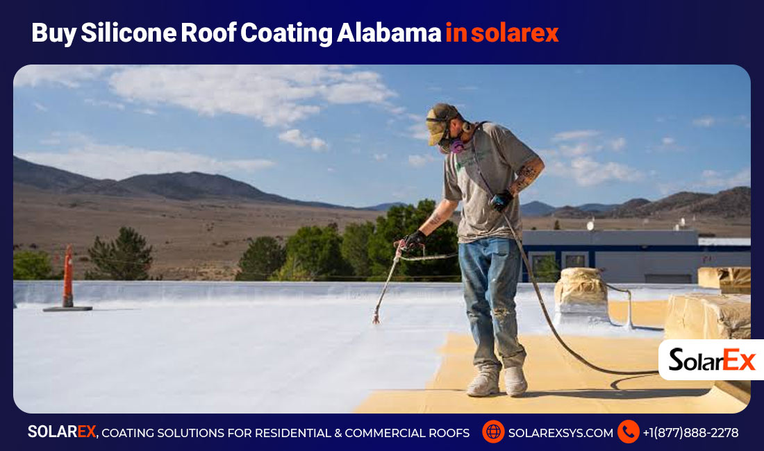 Buy Silicone Roof Coating Alabama in solarex