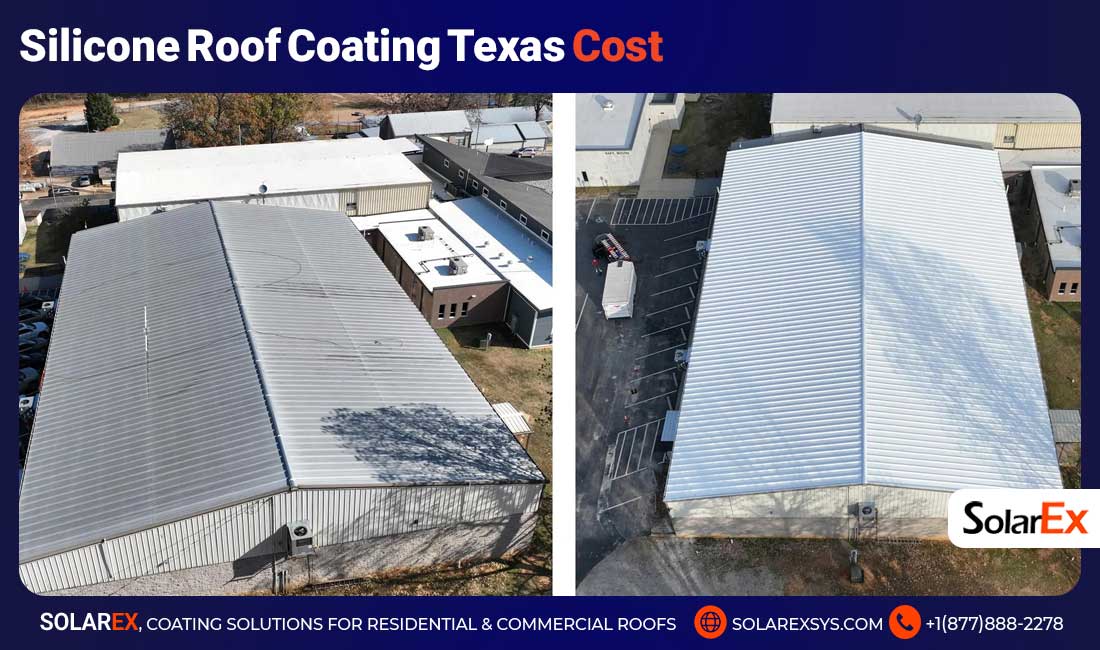 Silicone Roof Coating Texas Cost