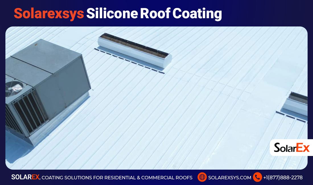 Solarexsys Silicone Roof Coating