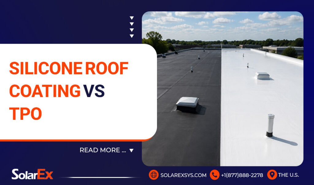 silicone roof coating vs tpo