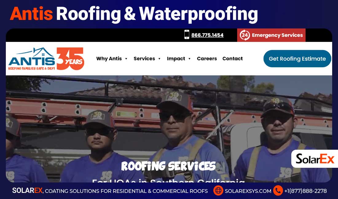 Antis Roofing & Waterproofing