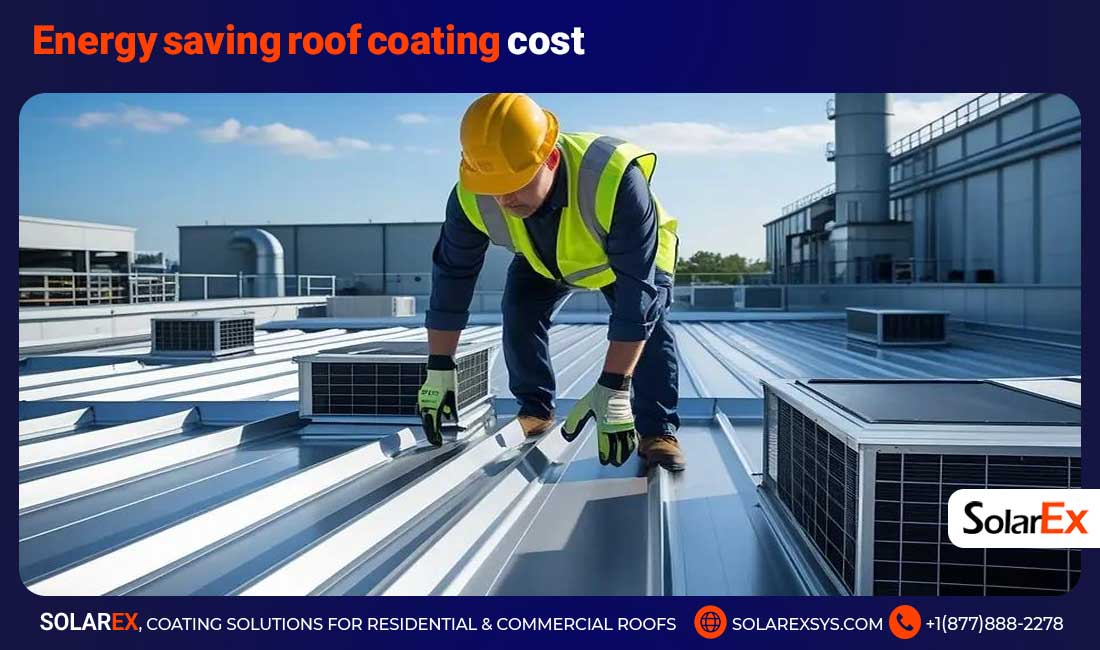 Energy saving roof coating cost