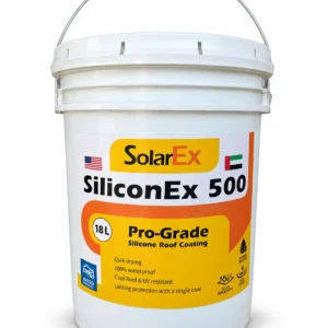 100% Silicone Roof Coating – 18 L Pail | SiliconEx 500 – UAE
