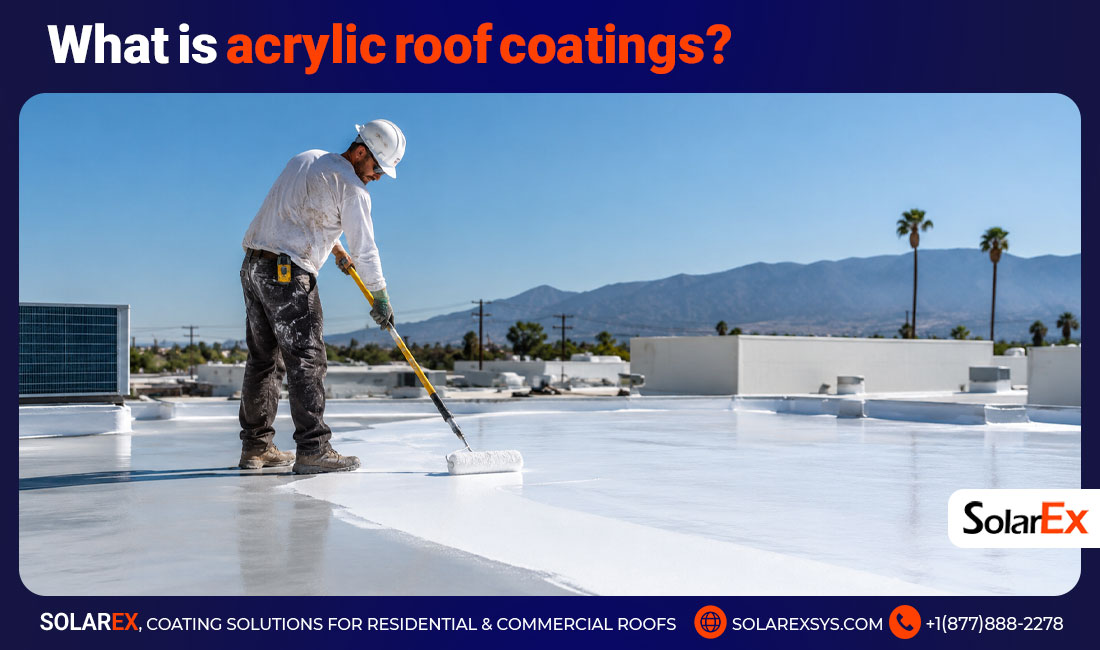 What is acrylic roof coatings?