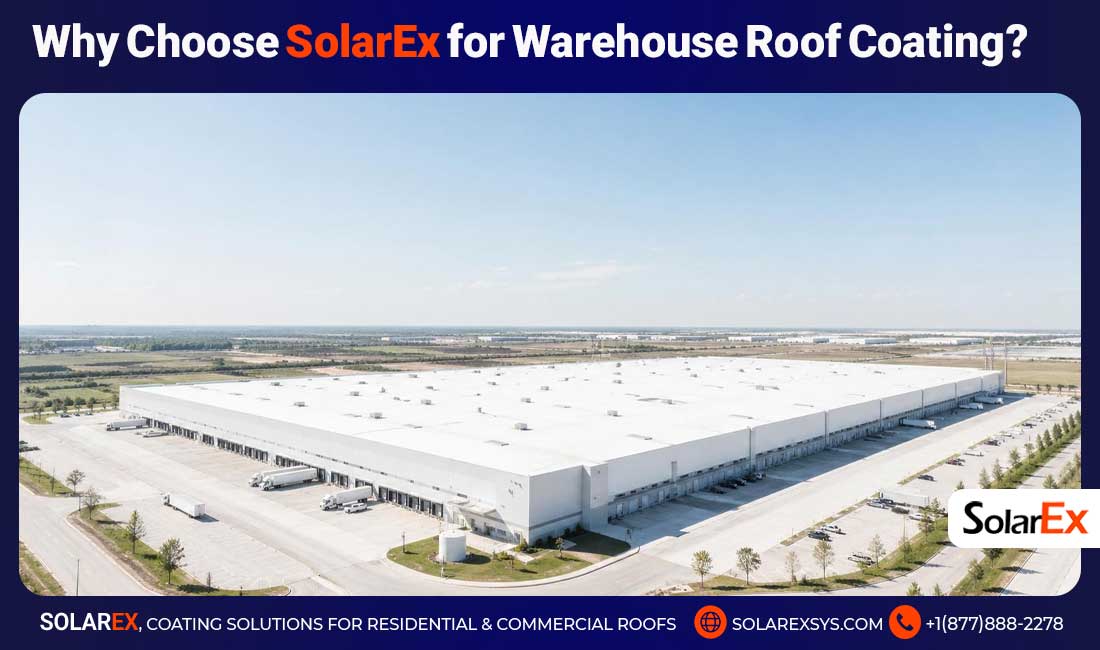 Why Choose SolarEx for Warehouse Roof Coating?