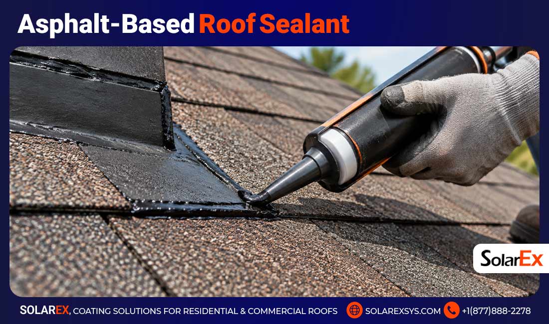 Asphalt-Based Roof Sealant