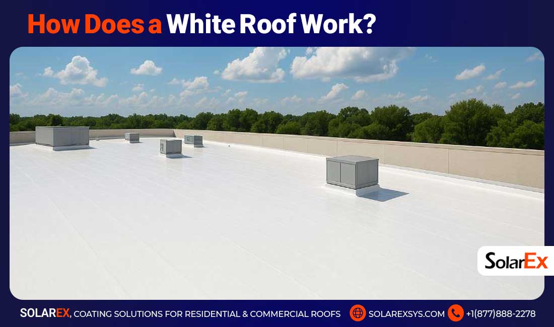 How Does a White Roof Work?