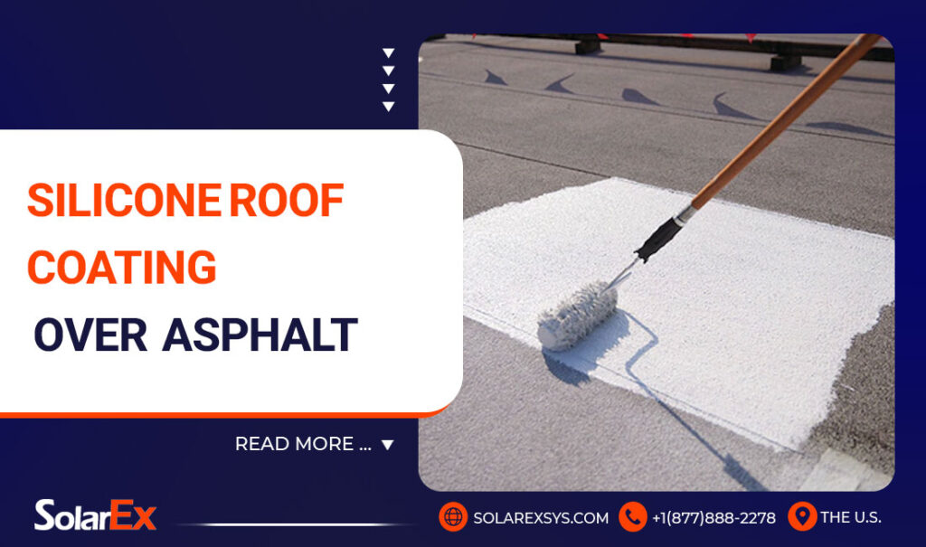 silicone roof coating over asphalt
